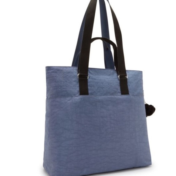 Kipling India 16” laptop top tote bag in blue  color Lover Totebag Rusta - Picture 9 of 14